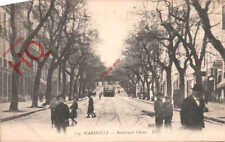 Cartão postal fotográfico, Marselha, Boulevard Chave [El] comprar usado  Enviando para Brazil