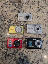 Lote de câmeras digitais 12mp Exilim Samsung Kodak Pentax lote revendedor NÃO TESTADO comprar usado  Enviando para Brazil