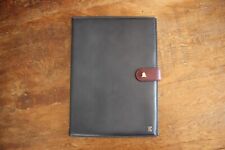 Mark Cross Italy Leather Legal Pad Cover Portfolio Folder Notepad Notebook, used for sale  Shipping to South Africa