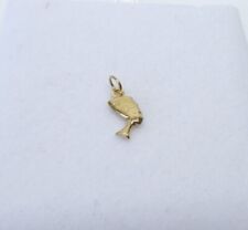 9ct Gold Charm Egyptian Head Tiny Dangle Yellow Gold Traditional Gift Box for sale  Shipping to Ireland