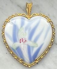 Fukagawa porcelain heart for sale  Yalaha
