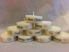 Personalised tealight candle for sale  HALIFAX