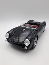 Maisto 1/18 Scale, Porsche 550 A Spyder, Black Diecast Model Car, Some Damage. for sale  Shipping to South Africa