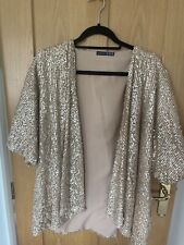 gold sequin jacket for sale  EAST COWES