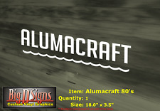 Alumacraft vinyl decal for sale  Louisville