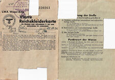 Reichskleiderkarte knaben 1944 gebraucht kaufen  Ibbenbüren
