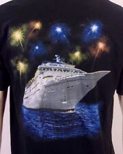 Camiseta vintage anos 90 00 Y2K Carnival Cruise Lines inspiração navio iate G comprar usado  Enviando para Brazil