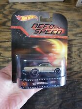 HOT WHEELS ‘67 PONTIAC GTO Need For Speed RETRO ENTERTAINMENT segunda mano  Embacar hacia Mexico