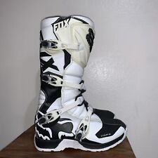 Fox Racing Comp 5 White / Black Boots 11, used for sale  Shipping to South Africa