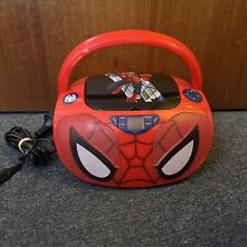 Usado, Reproductor de CD portátil Spider-Man con radio AM/FM 56344 2014 segunda mano  Embacar hacia Argentina
