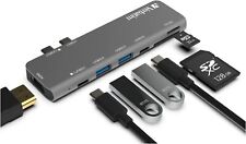 Adaptador de hub USB C Verbatim 7 em 2 com 4K HDMI, USB 3.0, leitores de cartão SD, usado comprar usado  Enviando para Brazil
