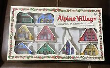 Vintage alpine village for sale  Trion