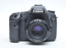 Canon EOS 7D DSLR Camera W/ EF 50mm F1.8 II Lens Kit for sale  Shipping to South Africa