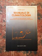 Manuale climatologia usato  Italia