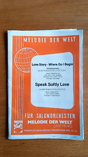 Noten salonorchester love gebraucht kaufen  Stuttgart