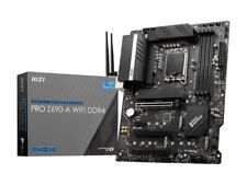 Placa-mãe Intel ATX (recondicionada de fábrica) MSI PRO Z690-A WIFI DDR4 LGA 1700 comprar usado  Enviando para Brazil