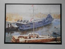 Military naval print for sale  LANCASTER