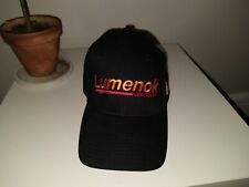 Lumenok Adjustable Strap Baseball Cap Solid Back  Black Embroidered Logo for sale  Shipping to South Africa