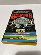 Moon Power de Gale, Mort/Warner Books Inc 1980 primera impresión envío gratuito segunda mano  Embacar hacia Argentina