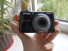💥Cámara compacta digital Nikon COOLPIX L23 negra 10,1 MP💥Juego completo funcionando💥 segunda mano  Embacar hacia Argentina