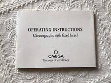 Libretto istruzioni omega usato  Italia