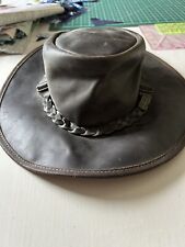 Toggi leather hat for sale  TREGARON