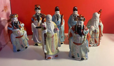 Lote de trabajo/paquete de figuras decorativas chinas, juego de 7 vintage segunda mano  Embacar hacia Mexico
