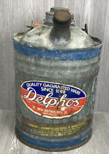 Vintage galvanized gallon for sale  Dunedin