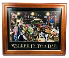 Walked bar framed for sale  Shipping to Ireland