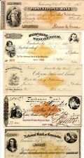 Group of 12 Different Checks with Revenues - Check - Checks with Revenue Stamps for sale  Shipping to South Africa