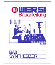 Wersi bass synthesizer usato  Valle Castellana