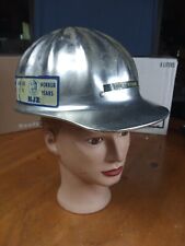 Vintage SuperLite Fibre-Metal's Aluminum Construction Safety Hard Hat w/ Decals for sale  Knoxville