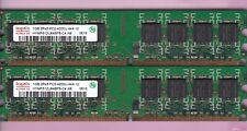 2GB 2x1GB PC2-4200 HYNIX HYMP512U64BP8-C4 AB DDR2-533 DESKTOP RAM MEMORY KIT for sale  Shipping to South Africa