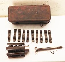 Vtg Hutto valve cylinder bore grinding honing set automotive machinist tool usa, used for sale  Shipping to Canada