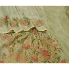 Tecido para artesanato em feltro 100% seda pura Sarees vintage sari comprar usado  Enviando para Brazil