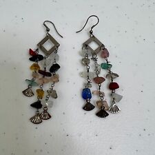 Beaded earrings dangle for sale  Des Moines