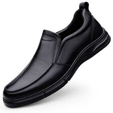 Zapatos informales para hombre mocasines sin cordones cuero zapatos perezosos conducción ocio nuevo caminar segunda mano  Embacar hacia Argentina