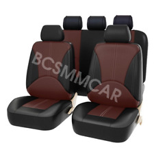 9 peças conjunto universal de capa de assento de carro couro ecológico acessórios interiores protetor de assento comprar usado  Enviando para Brazil