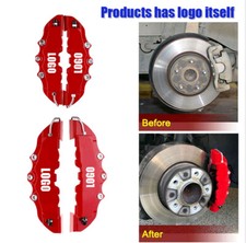 Kit de 4 cubiertas pinza de freno de disco de automóvil estilo 3D accesorios para automóvil segunda mano  Embacar hacia Argentina