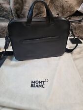 Montblanc black meisterstuck for sale  CRAWLEY