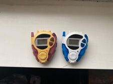 2 x Digimon Bandai Digivice - Branco e Azul/Branco e Roxo - D3 Series 02 - 2000 comprar usado  Enviando para Brazil