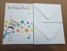 Birthday party invites for sale  BROSELEY