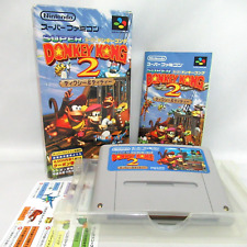 Donkey Kong Country 2 com Caixa e Manual [Versão Japonesa Super Famicom] comprar usado  Enviando para Brazil