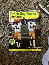 Anuario de fútbol americano de la NFL Green Bay Packers 1981 segunda mano  Embacar hacia Argentina