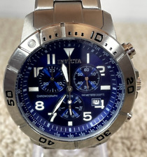 Invicta relógio cronógrafo titânio mostrador azul 5994 43mm, usado comprar usado  Enviando para Brazil
