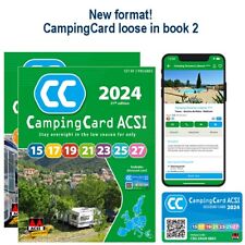 English ACSI 2024 CampingCard Up to 60% discount at campsites all over Europe comprar usado  Enviando para Brazil