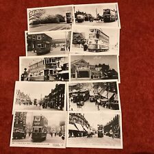 London tram postcards for sale  INNERLEITHEN