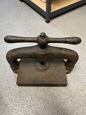 Victorian book press for sale  DEESIDE