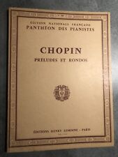 Partition chopin preludes d'occasion  La Ferté-Bernard