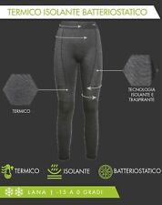 Calzamaglia Termica Leggings Lana Unisex  Seamless Intimo Made in Italy Risalti usato  Castel Goffredo